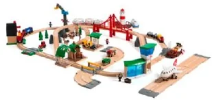 Brio Duży zestaw Premium w drewnianej skrzynce 33766 - Samochody i pojazdy dla dzieci - miniaturka - grafika 2