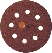 Materiały ścierne - Klingspor Papier ścierny samoprzyczepny fi 125 ps 22 k 8 otworów 89489 - miniaturka - grafika 1