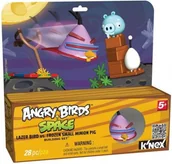 Klocki - Knex Angry Birds PTAK LAZER I ZMROŻONA MAŁA ŚWINIA - miniaturka - grafika 1