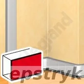 Kanały kablowe - Legrand DLP Alu Pokrywa szerokość 130, 011112, - miniaturka - grafika 1