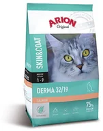 Sucha karma dla kotów - Arion Derma 32/19 Salmon 7,5 kg - miniaturka - grafika 1