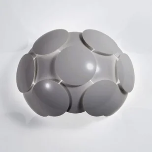 Italux SANTINA Szary W0317-01A-U1GM Kinkiet 38 / W0317-01A-U1GM - Lampy ścienne - miniaturka - grafika 2