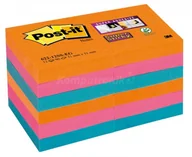 Etykiety samoprzylepne i bloki etykiet - Post-It Super Sticky 622-12SS-EG 47,6x47,6mm 12x90 kart paleta Bangkok - miniaturka - grafika 1