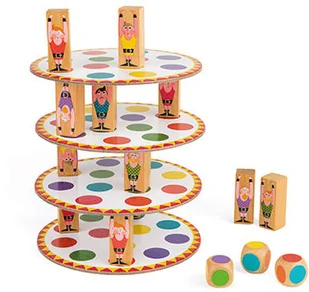 Janod Akrobaci - Gry planszowe - miniaturka - grafika 4