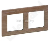 Klawisze i ramki - Legrand 754182VALENA LIFE RAMKA X2 DĄB - miniaturka - grafika 1