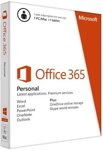 Microsoft Office 365 Personal - najnowsza wersja 2016 (QQ2-00012) - Programy biurowe - miniaturka - grafika 2