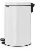 Kosze na śmieci - Brabantia Kosz na śmieci pedałowy NewIcon 20l biały - miniaturka - grafika 1