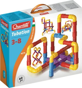 Quercetti Zestaw konstrukcyjny Tubation 4175 - Zabawki konstrukcyjne - miniaturka - grafika 2