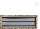 Akcesoria kominkowe - Kratki.pl Kratka kominkowa galwanizowana DIANA złota 17x49 z żaluzją 6674-898A9_ - miniaturka - grafika 1
