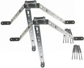 Uchwyty i mocowania do anten satelitarnych - ABCVISION OBEJMA OMP-50R45-70 MUROWA - miniaturka - grafika 1