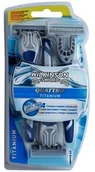 Maszynki do golenia i wkłady - Wilkinson Sword Quattro Titanium jednorazowe maszynki do golenia 3 szt - miniaturka - grafika 1