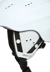 Alpina Grap Kask White Matt - Ochraniacze - miniaturka - grafika 7