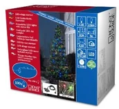 Pozostałe oświetlenie - Konstsmide 3656-500 zestaw świetlny LED: transformator, łańcuch świetlny, rozgałęźnik do 4 łańcuchów, do zewnątrz, IP44, 24V transformator zewnętrzny, 100 diod, kabel czarny 3656-500 - miniaturka - grafika 1