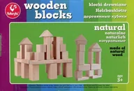 Klocki - ADAMIGO Adamigo, Klocki mini naturalne - miniaturka - grafika 1