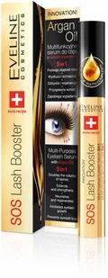 Eveline Argan Oil SOS Lash Booster serum z Olejkiem Arganowym 5w1 10ml - Odżywki do rzęs i brwi - miniaturka - grafika 10