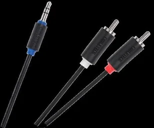 Cabletech Kabel Jack 3.5-2RCA 5M Standard - Kable komputerowe i do monitorów - miniaturka - grafika 2