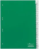 Przekładki do segregatorów - DURABLE Przekładka A4 zielone, zgrzane wymienne indeksy, 1-31 - miniaturka - grafika 1