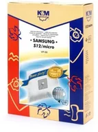 Worki do odkurzaczy - K&M Worki do odkurzacza 4 szt S12/micro - miniaturka - grafika 1