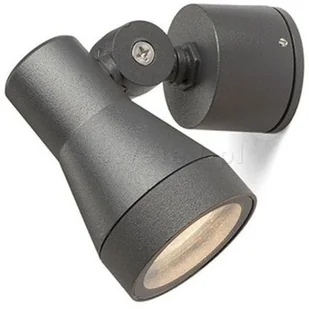 Redlux Kinkiet DIREZZA antracyt 230V GU10 35W IP54 R10432 - Lampy ogrodowe - miniaturka - grafika 4