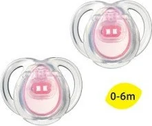 Tommee Tippee Smoczek ortodontyczny Any Time - silikon, 0-6m (2szt.) - Smoczki uspokajające - miniaturka - grafika 2
