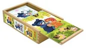 Układanki dla dzieci - Bino Klocki z obrazkami Baribal - miniaturka - grafika 1