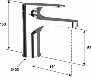 Sapho Corneli CE02 - Baterie umywalkowe - miniaturka - grafika 2