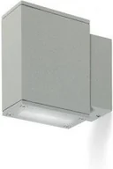 Lampy ogrodowe - Redlux Kinkiet DIXIE 4x12 z zasilaczem CREE LED srebrna 230V/700mA LED 2x3W IP54 3000K R10356 - miniaturka - grafika 1