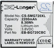 Baterie do telefonów - Cameron Sino Samsung Galaxy Grand 3 / EB-BG720CBC 2200mAh 8.36Wh Li-Ion 3.8V (CS-SMG720XL) - miniaturka - grafika 1