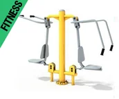 Wyciągi do ćwiczeń - Kelton WYCIĄG GÓRNY I WYCISKANIE SIEDZĄC NA SŁUPIE R-06-1 FITNESS 438-uniw - miniaturka - grafika 1