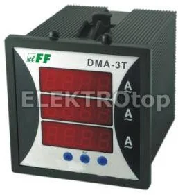 F&F Amperomierz DMA-3T DMA-3T - Multimetry - miniaturka - grafika 3