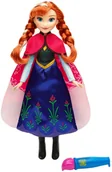 Lalki dla dziewczynek - Hasbro Disney Frozen Anna w magicznej sukience B6701 - miniaturka - grafika 1