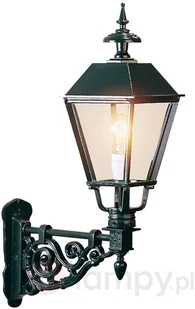 K. S. Verlichting B. V. Stylowa zewnętrzna lampa ścienna Egmond, czarna - Lampy ogrodowe - miniaturka - grafika 2