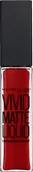 Błyszczyki do ust - Maybelline MAYBELLINE_Vivid Matte Liquid Lip Color matowy błyszczyk do ust 35 Rebel Red 8ml - miniaturka - grafika 1