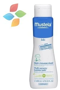 Mustela BEBE - BAIN MOUSSE płyn do kąp. bąbelkowa kąpiel PŁYN 200ml 7029923 - Kosmetyki kąpielowe dla dzieci - miniaturka - grafika 8