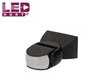 Czujniki ruchu i zmierzchu - Orno Czujnik ruchu 180 OR-CR-236 czarny IP65 OR-CR-236/B - miniaturka - grafika 1