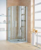 Kabiny prysznicowe - Kermi Toca XP 90x90 TXE090181AK - miniaturka - grafika 1