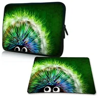 Etui do tabletów - Pedea Design pokrowiec na tablet PC z ekranem o przekątnej 10.1 cala (25.6 cm) z dołączoną podkładką pod mysz Design. motyw Green Hedgehog (zielony jeż) SET019-64060514 - miniaturka - grafika 1