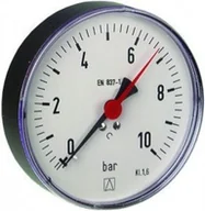 Akcesoria grzewcze - Afriso Manometr RF63 poziomy 1/4 0-10 BAR 63539 - miniaturka - grafika 1