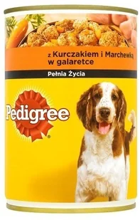 Pedigree Adult Kurczak I Marchew Puszka 400G - Mokra karma dla psów - miniaturka - grafika 2