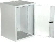 NetRack Szafa wisząca 10" (9U/300mm, popiel, drzwi przeszklone) 010-090-300-011, 10-131-1 - Szafy rack NetRack Szafa wisząca 10" (9U/300mm, popiel, drzwi przeszklone) 010-090-300-011, 10-131-1 - Szafy rack - miniaturka - grafika 1