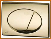 Przyciski spłukujące - Alcaplast Przycisk spłukujący podtynkowej M75 złoty DELFIN - tania wysyłka - miniaturka - grafika 1