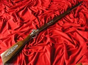 Repliki - broń - WŁOCHY PIĘKNIE ZDOBIONA STRZELBA Z ZAMKIEM KAPISZONOWYM - miniaturka - grafika 1