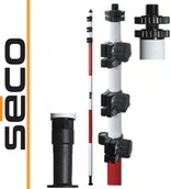 Akcesoria do urządzeń pomiarowych - Tyczka pod lustro / GPS / SECO 4,60m, fiberglass - miniaturka - grafika 1
