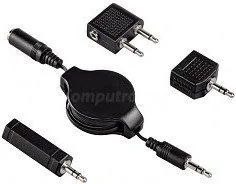 Hama Zestaw adapterów do samolotu - Złącza, przejściówki, adaptery - miniaturka - grafika 4