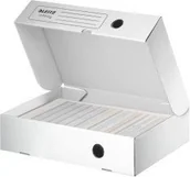 Pudła i kartony archiwizacyjne - ESSELTE Pudło archiwizacyjne otwierane z szerszej strony LEITZ INFINITY 80mm ES9 - miniaturka - grafika 1