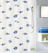 Zasłony prysznicowe - Kleine Wolke Zasłona - Freddy Blue 5162700305 - miniaturka - grafika 1