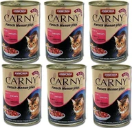 Mokra karma dla kotów - Animonda Carny Adult Wołowina, Indyk i Krewetki 400g - miniaturka - grafika 1