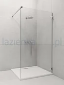 Ścianki i drzwi prysznicowe - Radaway Ścianka frontowa W1 120 Euphoria Walk-In V 383114-01-01 - miniaturka - grafika 1