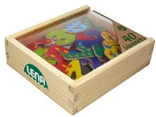 Lena MAGNETYCZNE CYFERKIDRWNO 40 EL. - 65824 - Zabawki interaktywne dla dzieci - miniaturka - grafika 2