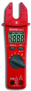 Benning CM 1-3 MIERNIK CĘGOWY Z CZUJNIKIEM NAPIĘCIOWYM 044063 - Multimetry - miniaturka - grafika 3